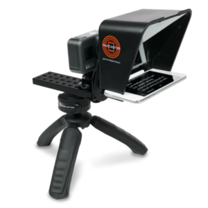 Parrot Teleprompter with universal mount and grip tripod